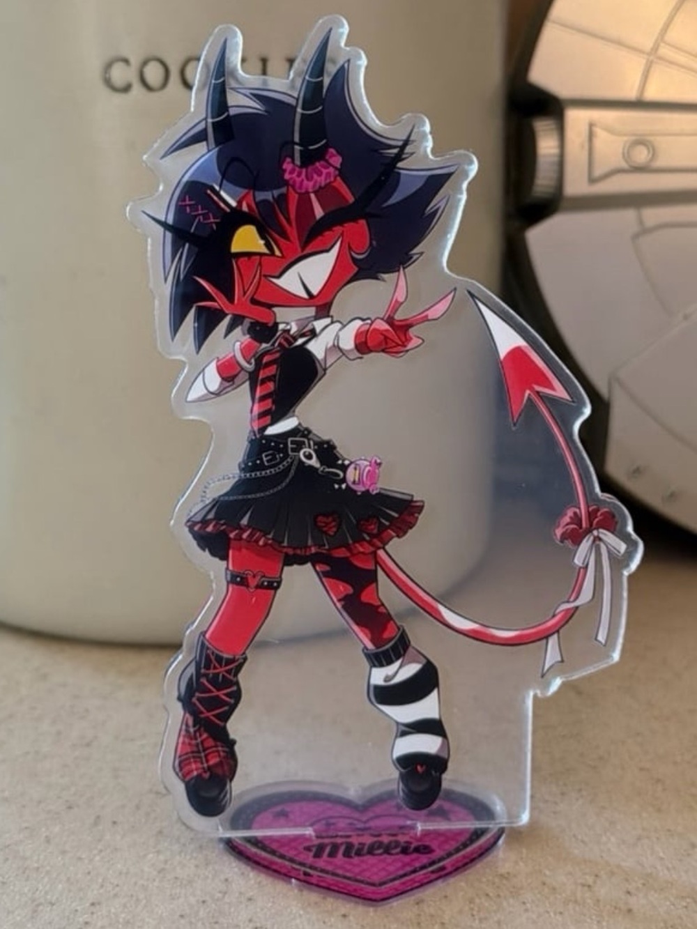 Helluva Boss Hazbin Hotel Millie Ensky anime acrylic figure standee